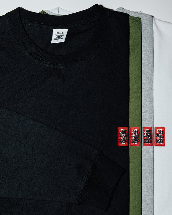 SMALL HWC L/S TEE HEATHER GRAY