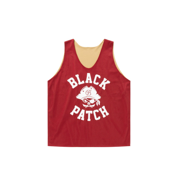 ALL CITY PIRATE REVERSIBLE MESH JERSEY BURGUNDY