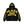 College Logo Zip Hoodie, Black
