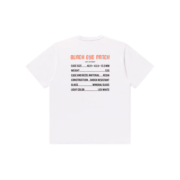 BlackEyePatch x G-SHOCK T-Shirt (White)