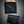 3 LETTER OE EMBOSSED LEATHER WALLET BLACK