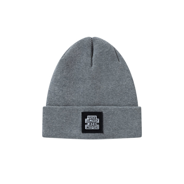OG LABEL PATCHED BEANIE GRAY