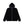 B EMBLEM PATTERNED JACKET BLACK
