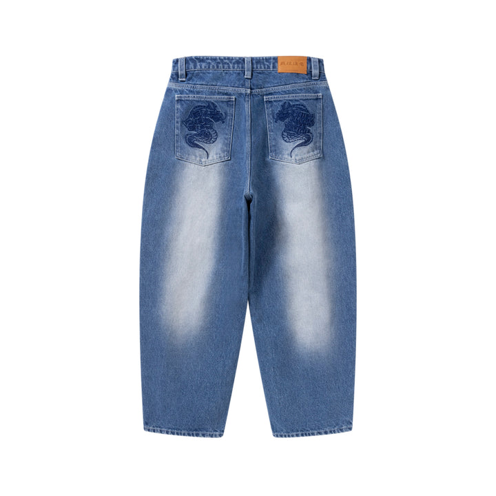 DRAGONS EXTRA BAGGY JEANS INDIGO