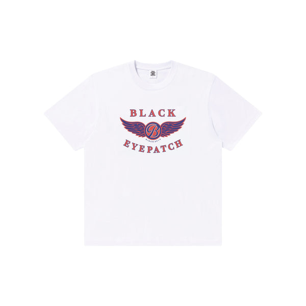 Winged B Logo Tee (White)