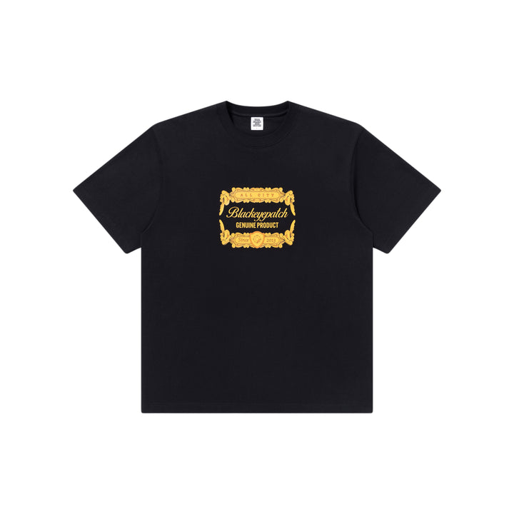 ROYAL DECOR LOGO TEE BLACK