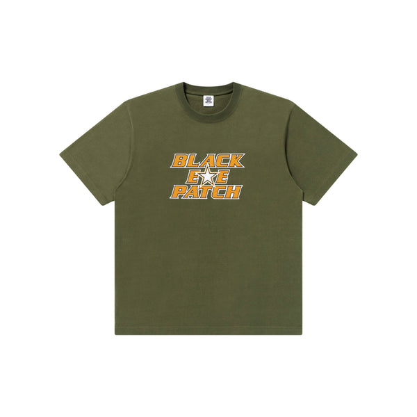 Serpentine Star Logo Tee, Olive