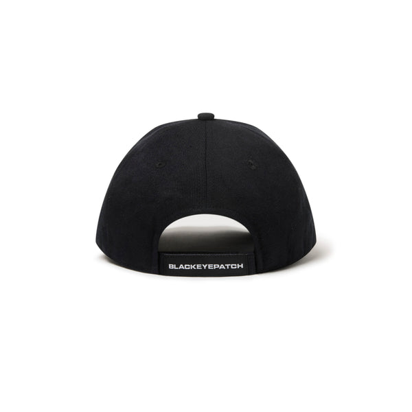 HWC 6 PANEL CAP BLACK