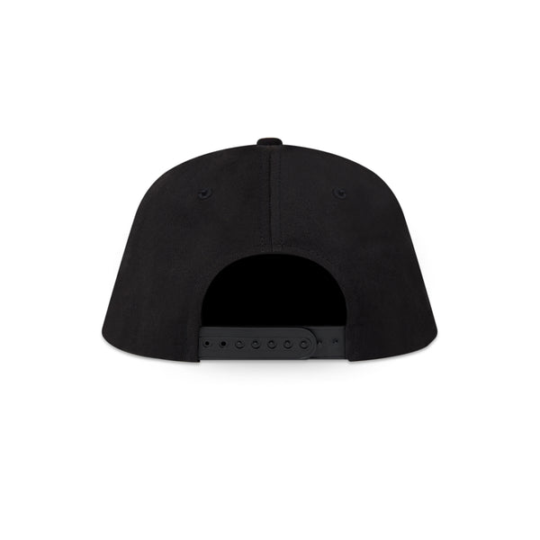 RHINESTONED OE LOGO CAP BLACK