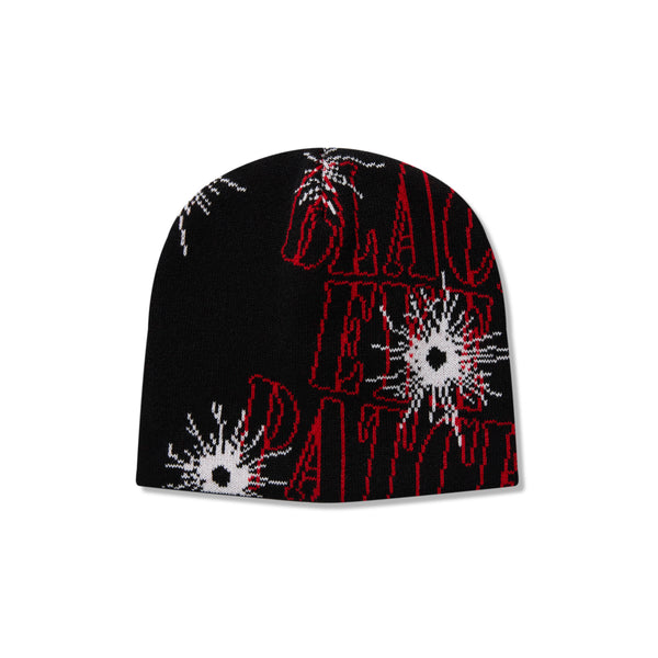 GUNSHOT SINGLE BEANIE BLACK