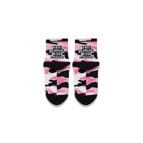 OG LABEL CAMO SOCKS PINK CAMO