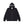 REFLECTOR EMBROIDERED SMALL HWC ZIP HOODIE BLACK