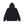 REFLECTOR EMBROIDERED SMALL HWC ZIP HOODIE BLACK