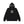 STITCH PRINTED OG LABEL HOODIE BLACK
