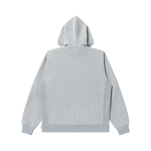 SMALL OG LABEL HEAVYWEIGHT HOODIE HEATHER GRAY