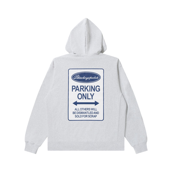 PARKING SIGN HOODIE ASH