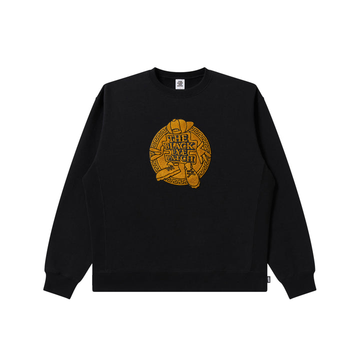 FRAMED OG BOY CREW SWEAT BLACK