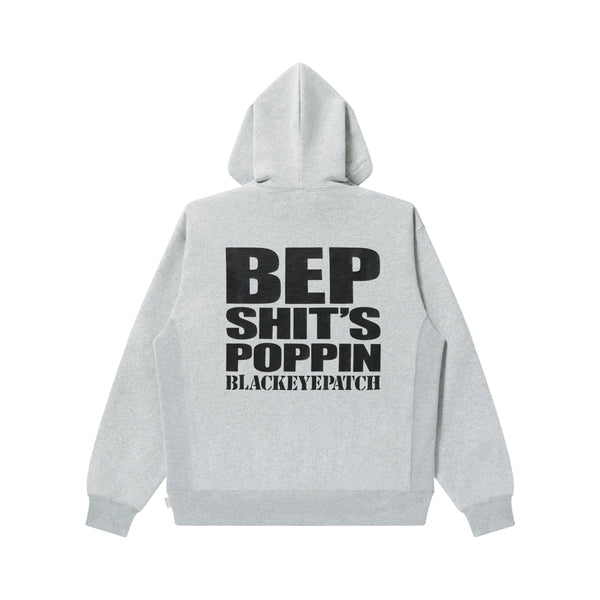 SHIT’S POPPIN HOODIE HEATHER GRAY