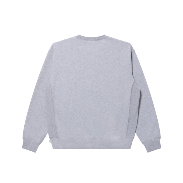 BRAND ORIGIN CREW SWEAT HEATHER GRAY