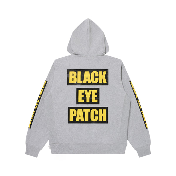 GRADIENT OG LABEL HOODIE HEATHER GRAY