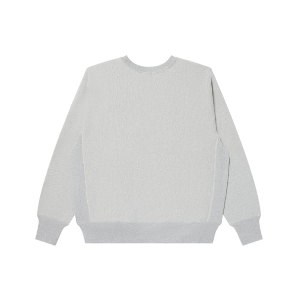 CHAMPION OG LABEL CREW SWEAT SILVER GRAY