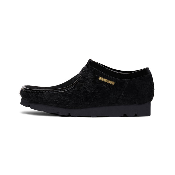 Clarks Wallabee Black Hair On BlackEyePatch atmos