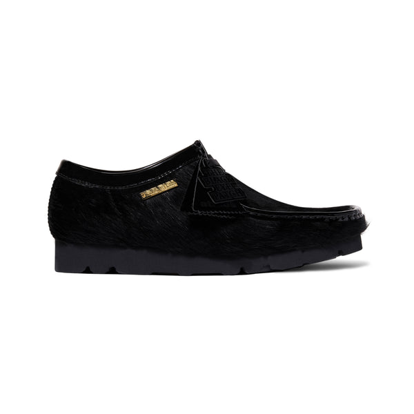 Clarks Wallabee Black Hair On BlackEyePatch atmos