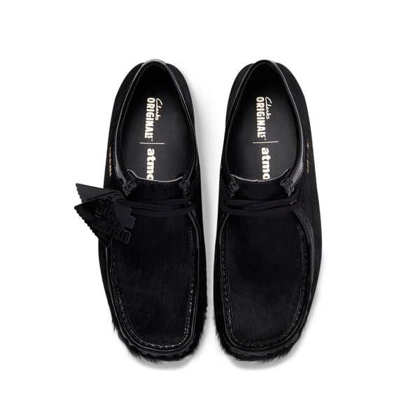 Clarks Wallabee Black Hair On BlackEyePatch atmos