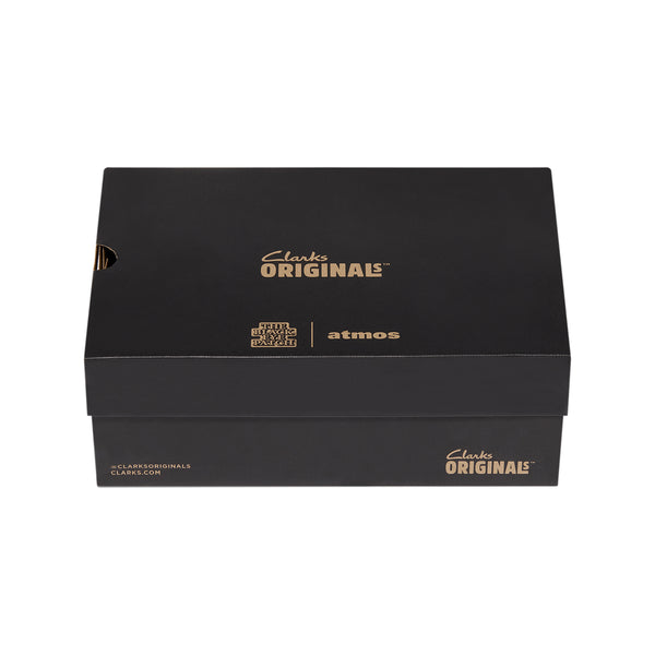 Clarks Wallabee Black Hair On BlackEyePatch atmos