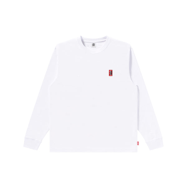 SMALL HWC L/S TEE WHITE