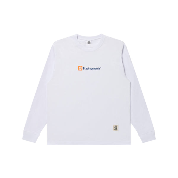 DOLLAR BLOGGER L/S TEE WHITE