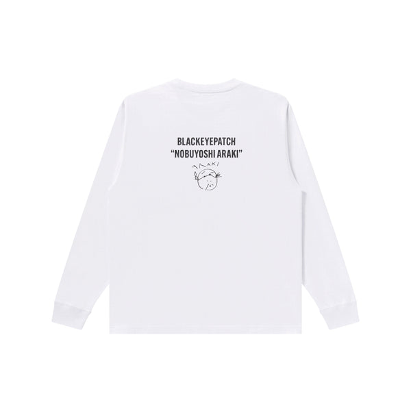 NOBUYOSHI ARAKI PHOTO L/S TEE WHITE