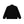 LEATHER PATCHED DUCK JACKET BLACK