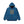 METAL LOGO HOODED DENIM JACKET INDIGO