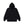 WASHED HOODED DUCK JACKET BLACK