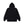 WASHED HOODED DUCK JACKET BLACK