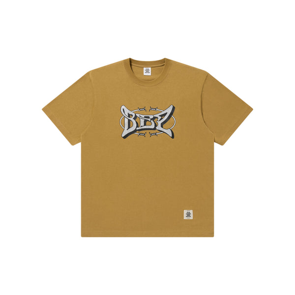 WIRED RIDER LOGO TEE SAND