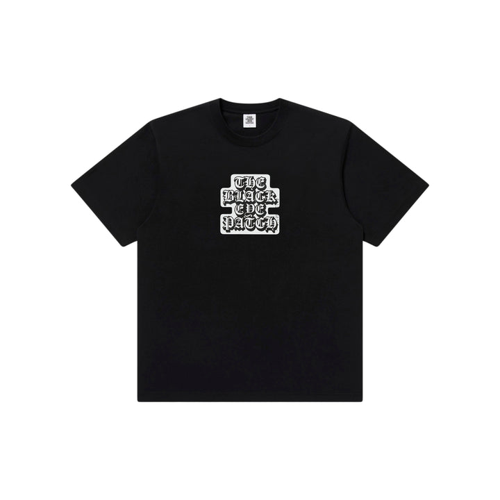BLACKLETTER OG LABEL TEE BLACK