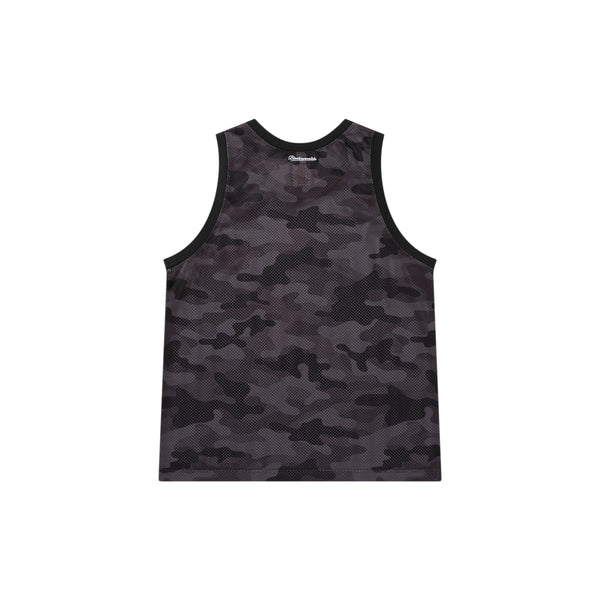 SPRAYED OG LABEL MESH TANK TOP