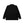 OE LOGO OPEN COLLARED L/S RAYON SHIRT BLACK