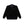 OE LOGO HALF ZIP VELOUR SHIRT BLACK