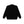 OE LOGO HALF ZIP VELOUR SHIRT BLACK