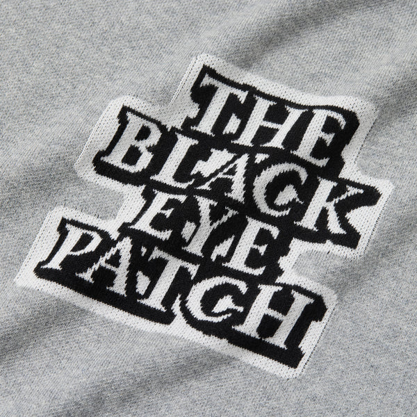 OG LABEL KNIT SWEATER GRAY