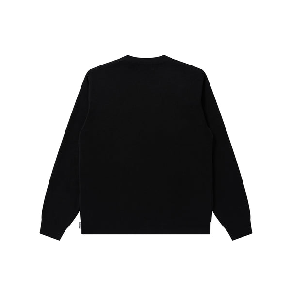 SMALL OG LABEL CARDIGAN BLACK