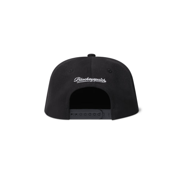 HEATED INITIALS CAP BLACK