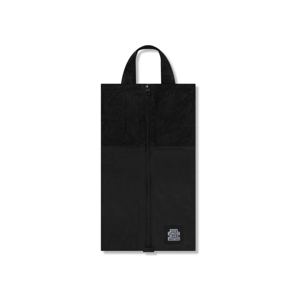 OG LABEL ZIP SHOES BAG BLACK