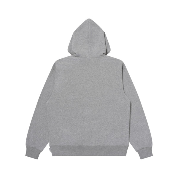 PLAID FLANNEL OG LABEL HWC HOODIE HEATHER GRAY