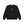 HWC LEATHER PATCH CREW SWEAT BLACK