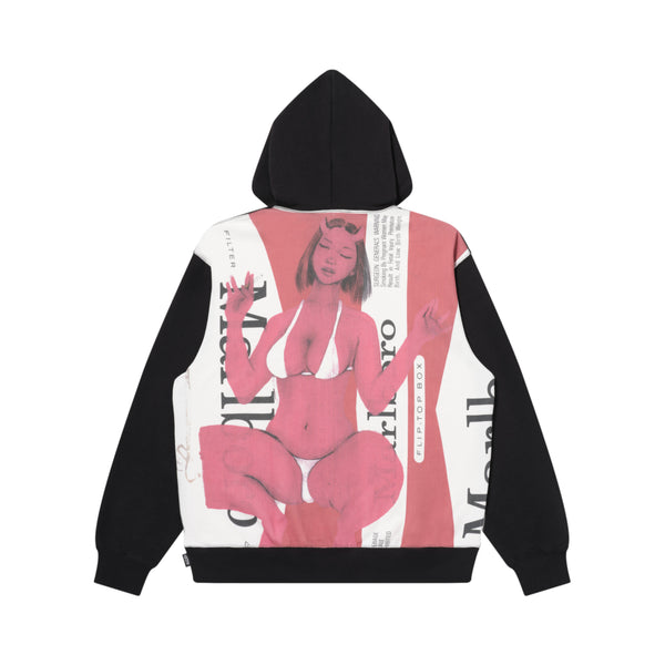 T-REX OG LABEL HOODIE BLACK