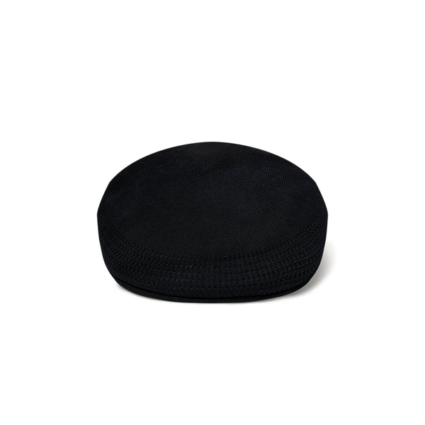 HEATED WORDS KANGOL FLAT CAP BLACK